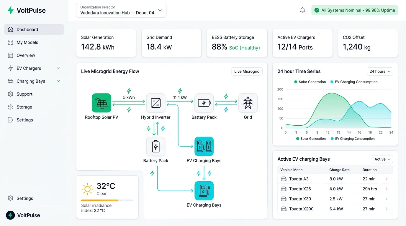 Real-time EV battery pack diagnostics and cell degradation telemetry